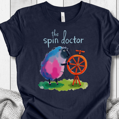 The Spin Doctor T-Shirt Navy / S