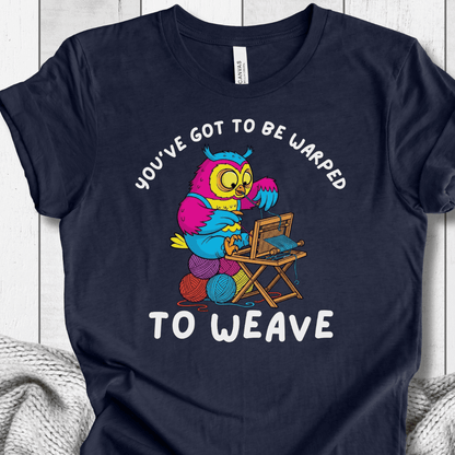 Warped to Weave T-Shirt Navy / S