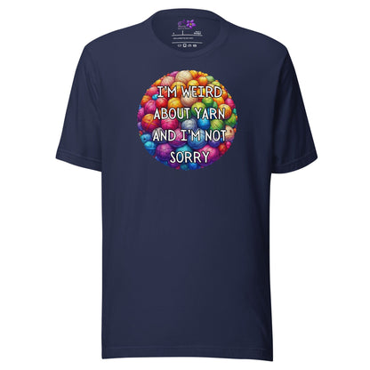 Weird About Yarn T-Shirt Navy / S