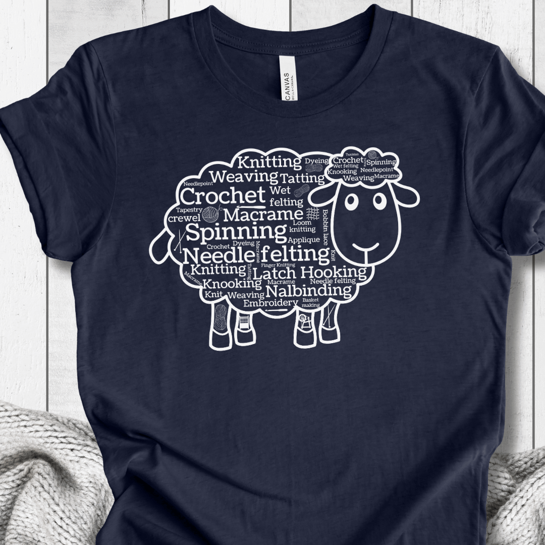 Yarn Cloud T-Shirt Navy / S