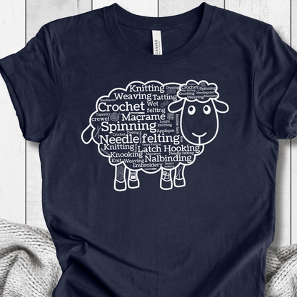 Yarn Cloud T-Shirt Navy / S