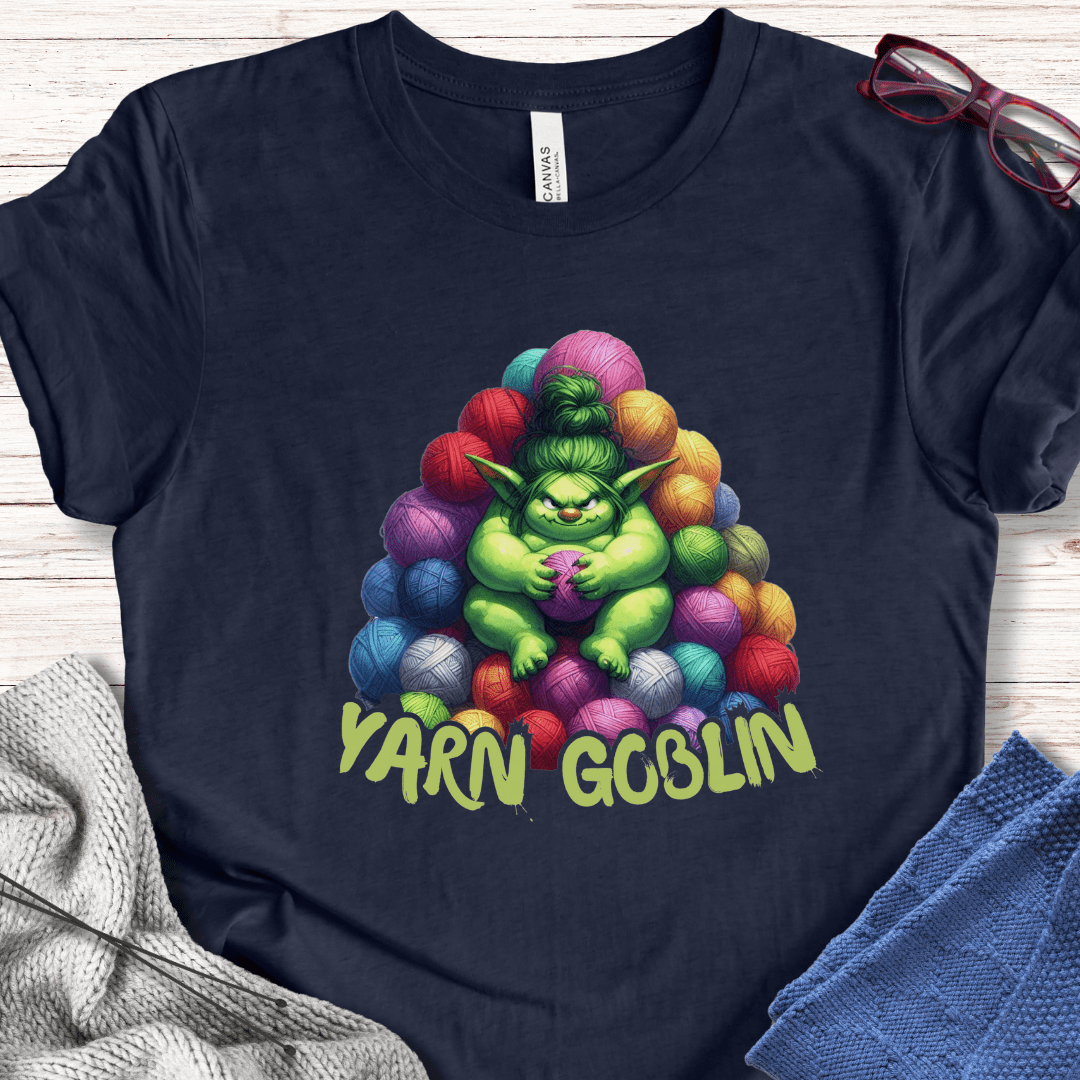 Yarn Goblin T-Shirt Navy / S