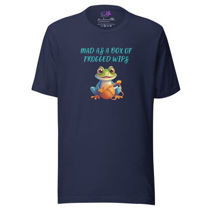 Mad as a box of Frogged WIPS Crew Neck T-Shirt Navy / XS