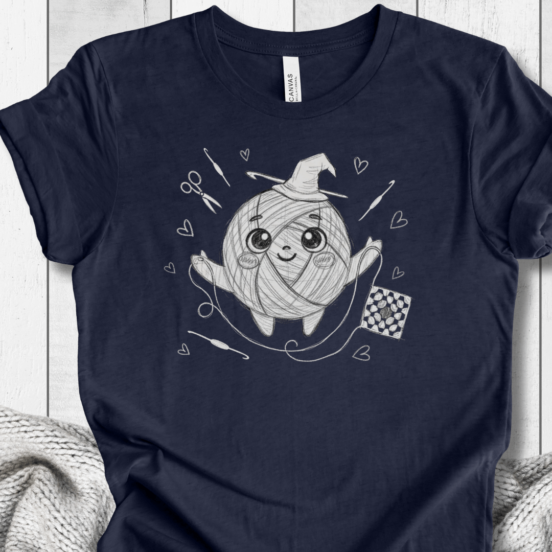 Magic Yarn T-Shirt Navy / XS