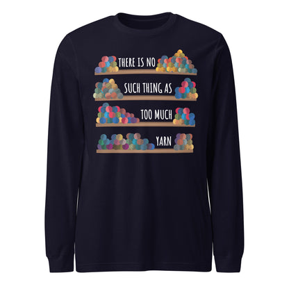 No Such Thing Long Sleeve Tee Navy / XS