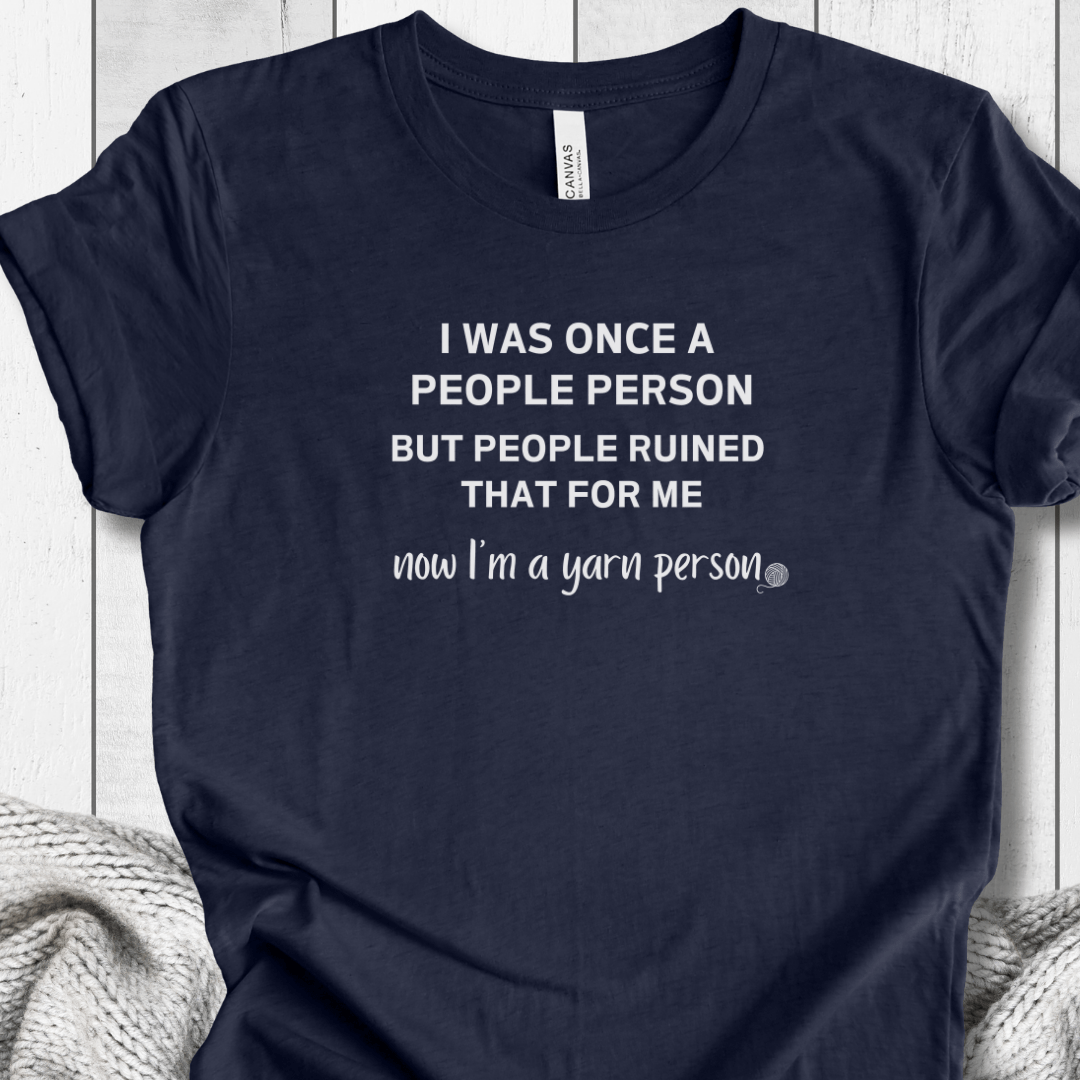 People Person T-Shirt Navy / XS