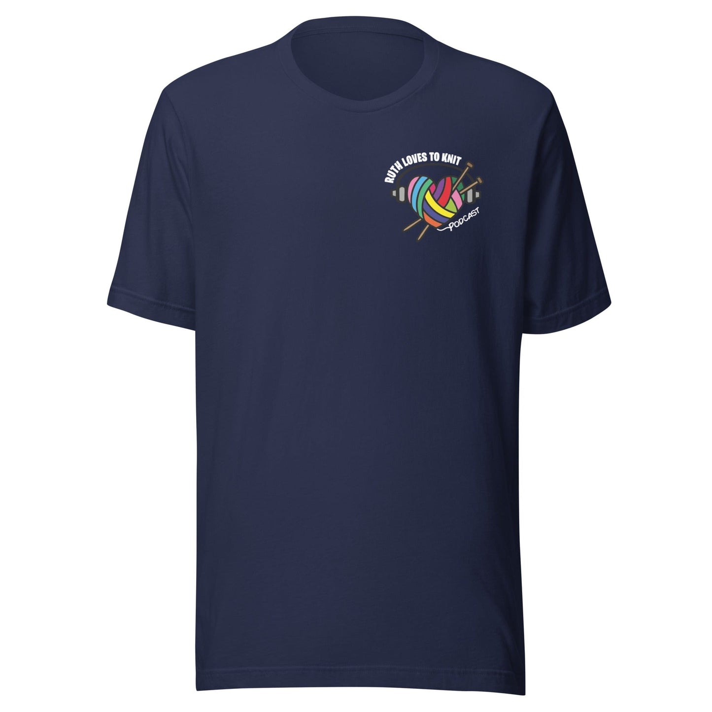 Ruth Loves To Knit T-Shirt Navy / XS