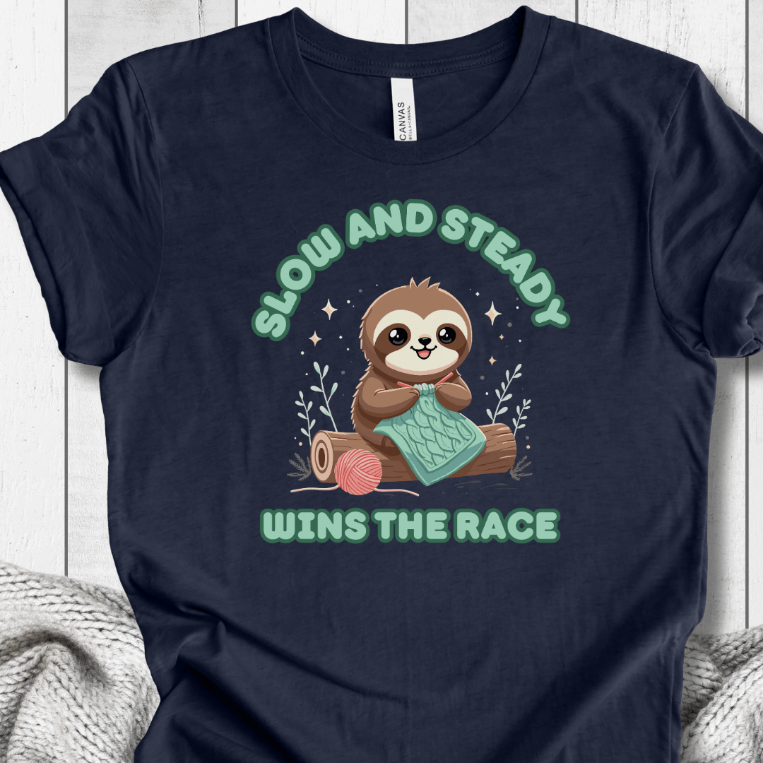 Slow & Steady T-Shirt Navy / XS