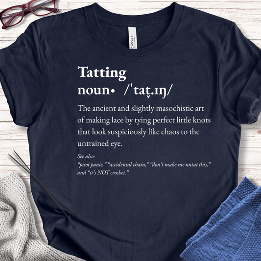 Tatting Definition T-Shirt Navy / XS