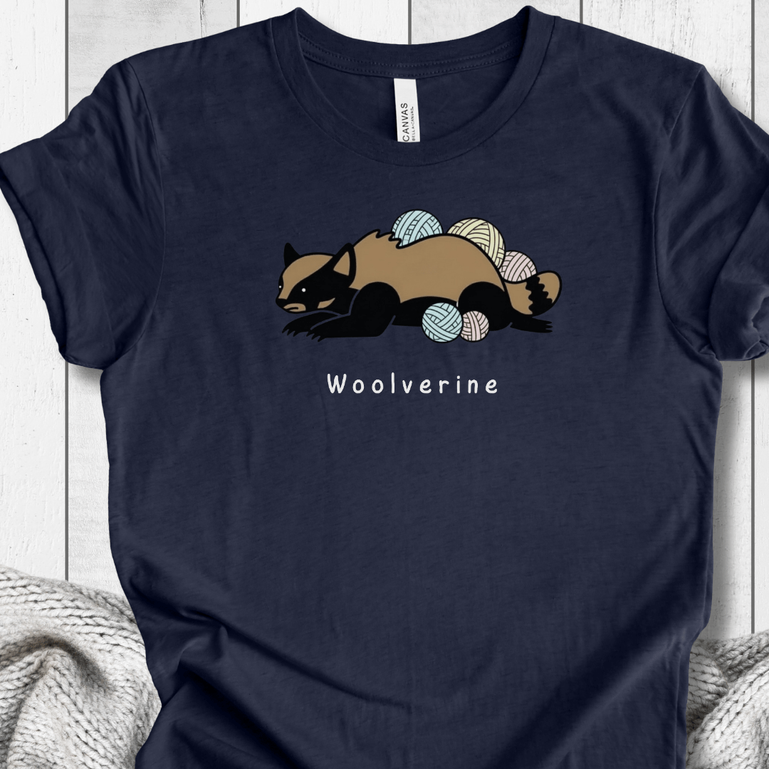 Woolverine t-shirt Navy / XS