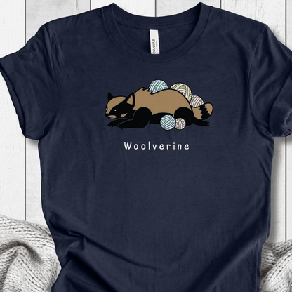 Woolverine t-shirt Navy / XS