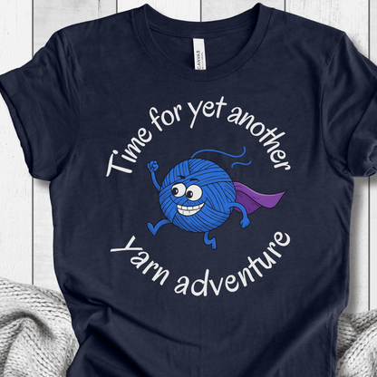 Yarn Adventure T-Shirt Navy / XS