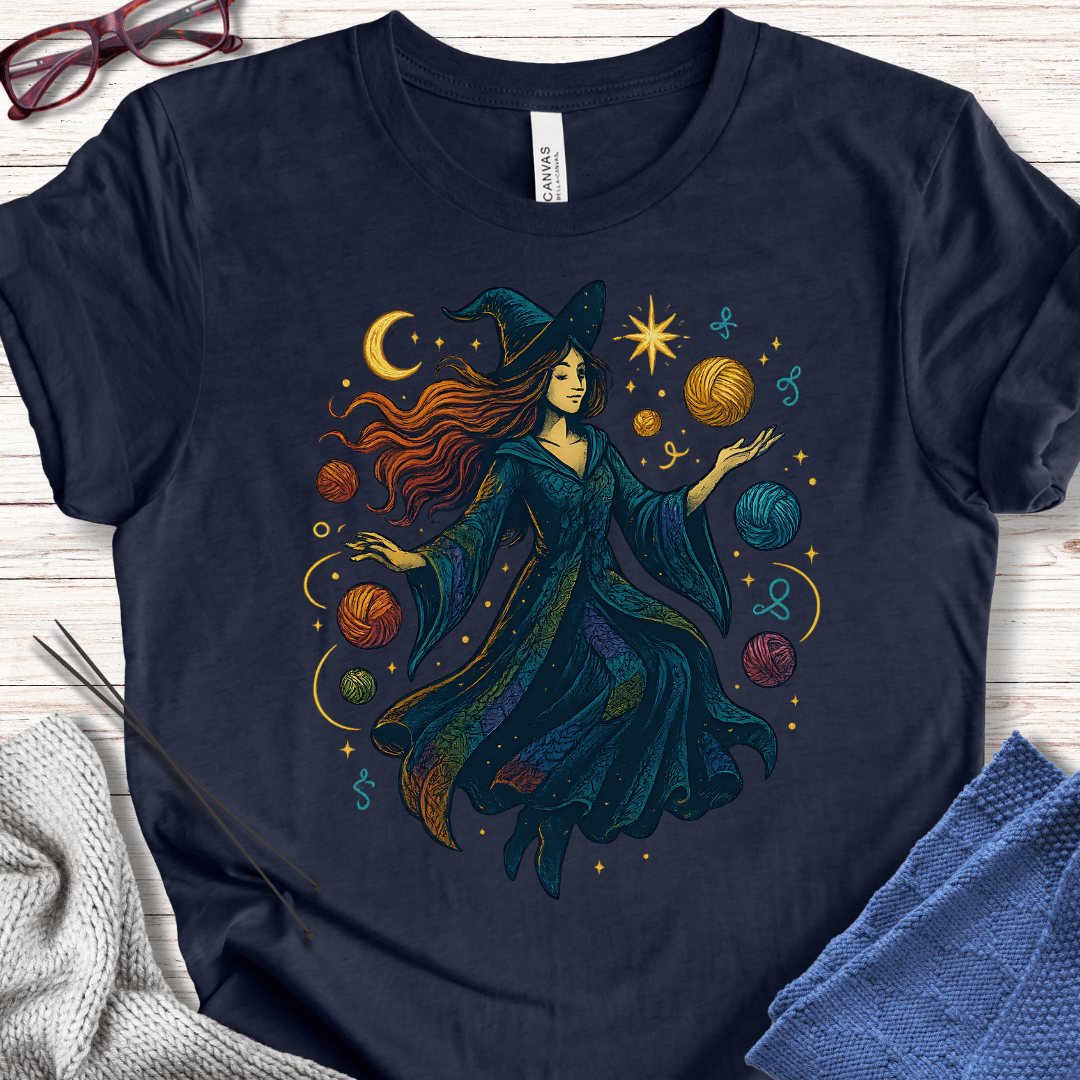Yarn Witch T-Shirt Navy / XS