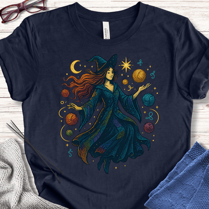 Yarn Witch T-Shirt Navy / XS