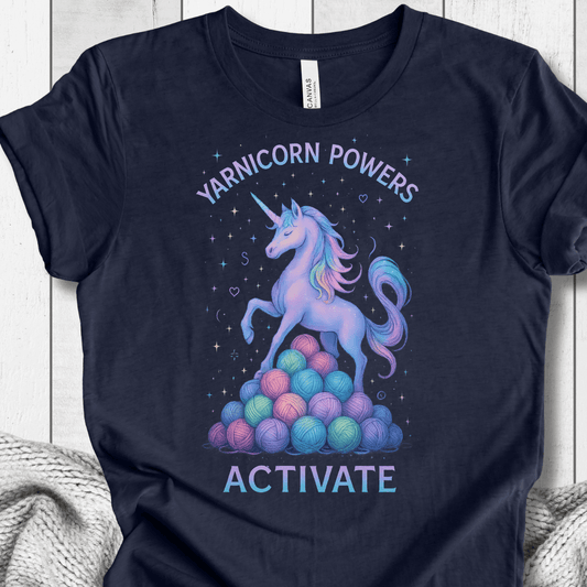 Yarnicorn Activate T-Shirt Navy / XS