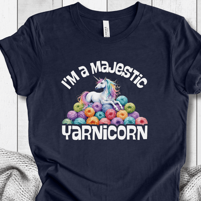 Yarnicorn T-Shirt Navy / XS