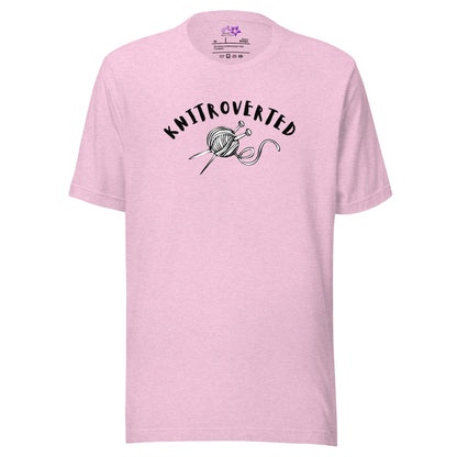 Knitroverted Crew Neck T-Shirt Prism Lilac / XS
