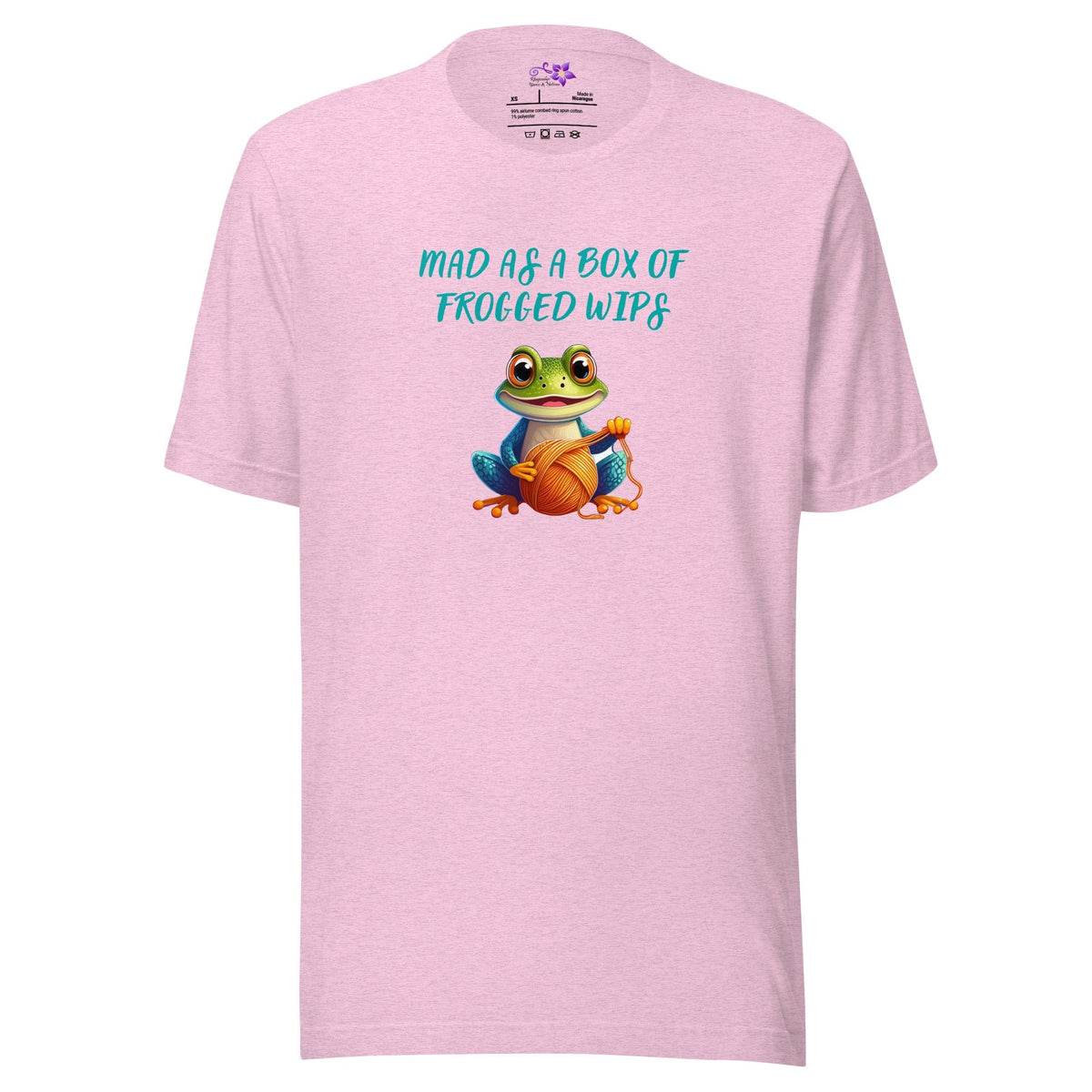 Mad as a box of Frogged WIPS Crew Neck T-Shirt Prism Lilac / XS