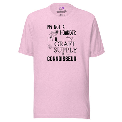 Not A Hoarder Crew Neck T-Shirt Prism Lilac / XS