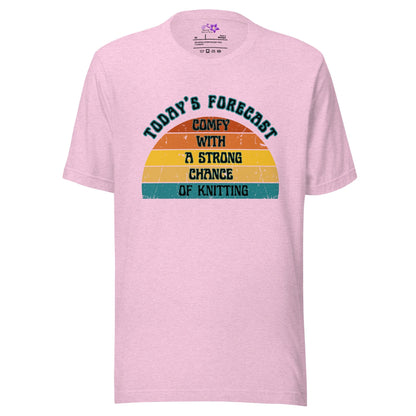 Todays Forecast Crew Neck T-Shirt Prism Lilac / XS