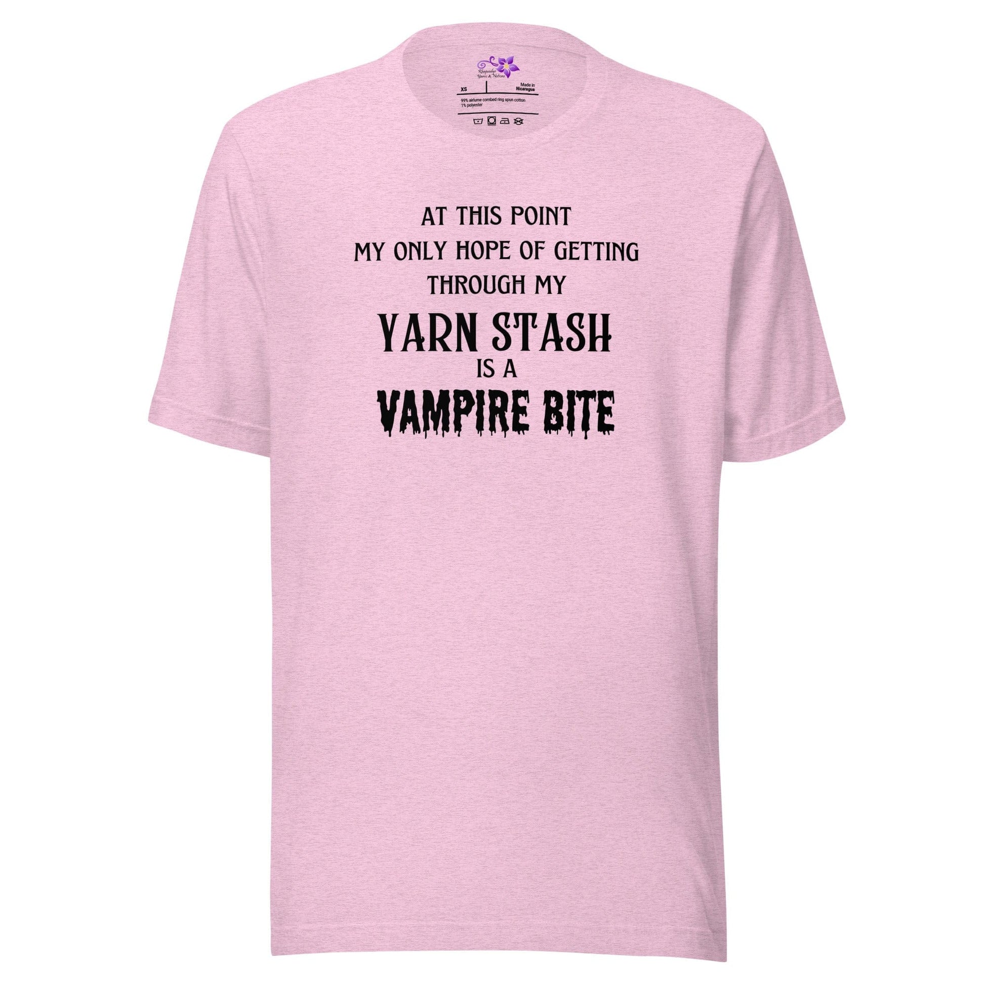 Vampire Bite Crew Neck T-Shirt Prism Lilac / XS