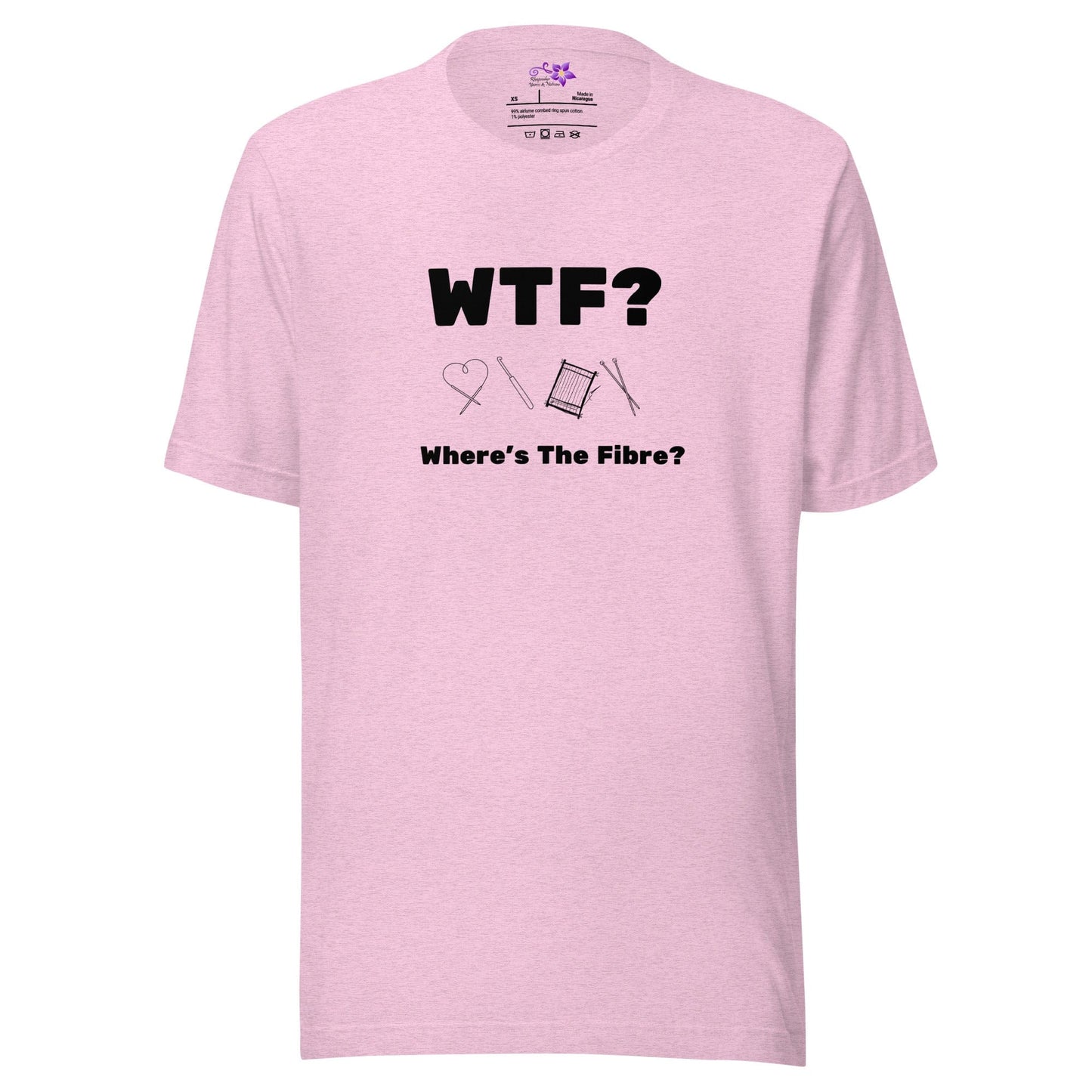 WTF Crew Neck T-Shirt Prism Lilac / XS