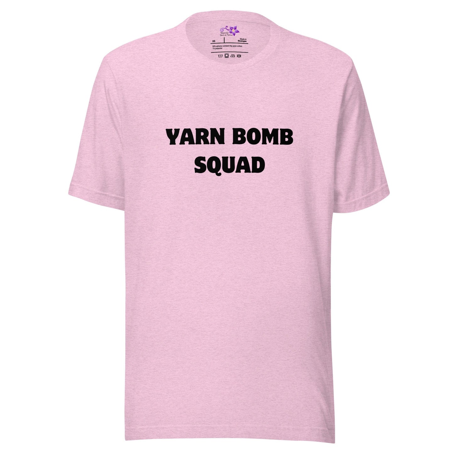 Yarn Bomb Squad Crew Neck T-Shirt Prism Lilac / XS