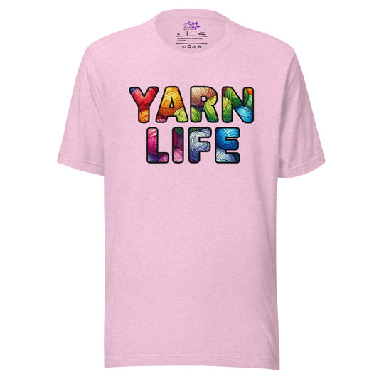 Yarn Life Crew Neck T-Shirt Prism Lilac / XS