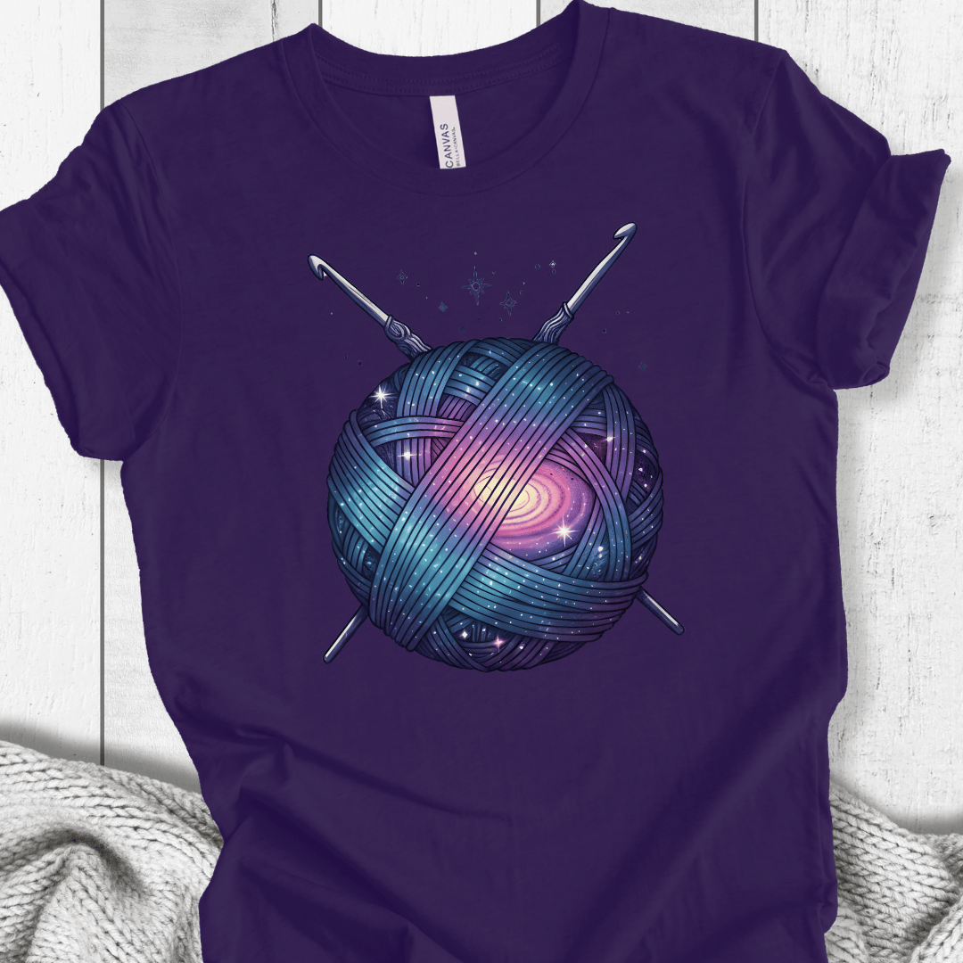 Crochetverse T-Shirt Purple / S