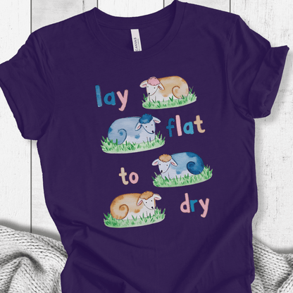 Lay Flat to Dry Group T-Shirt Purple / S