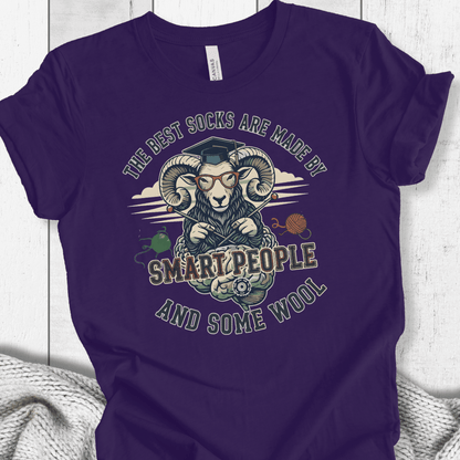 Sock Maker T-Shirt Purple / S