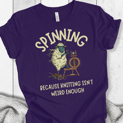 Spinning T-Shirt Purple / S