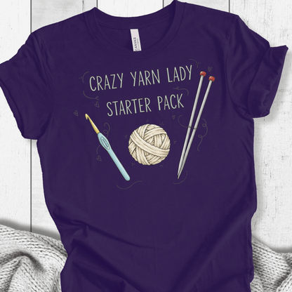 Starter Pack T-Shirt Purple / S