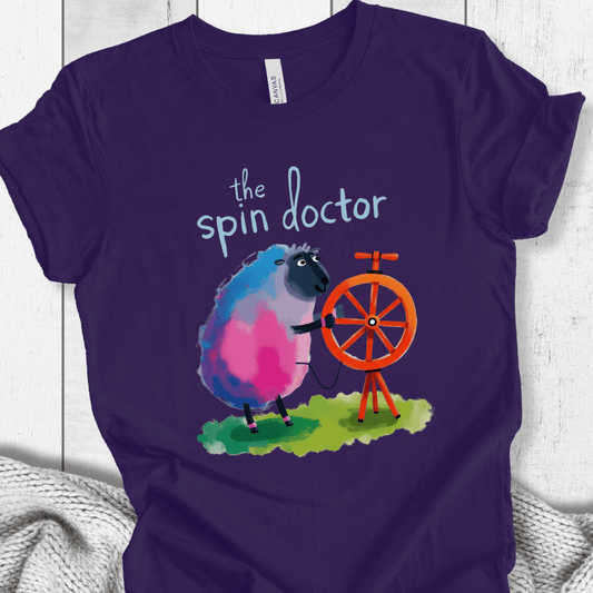 The Spin Doctor T-Shirt Purple / S
