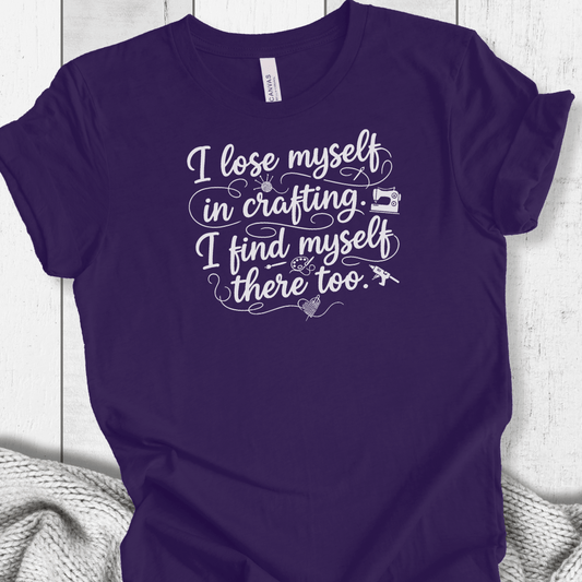 Find Myself T-Shirt Purple / XS