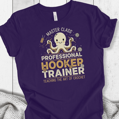 Hooker Trainer T-Shirt Purple / XS