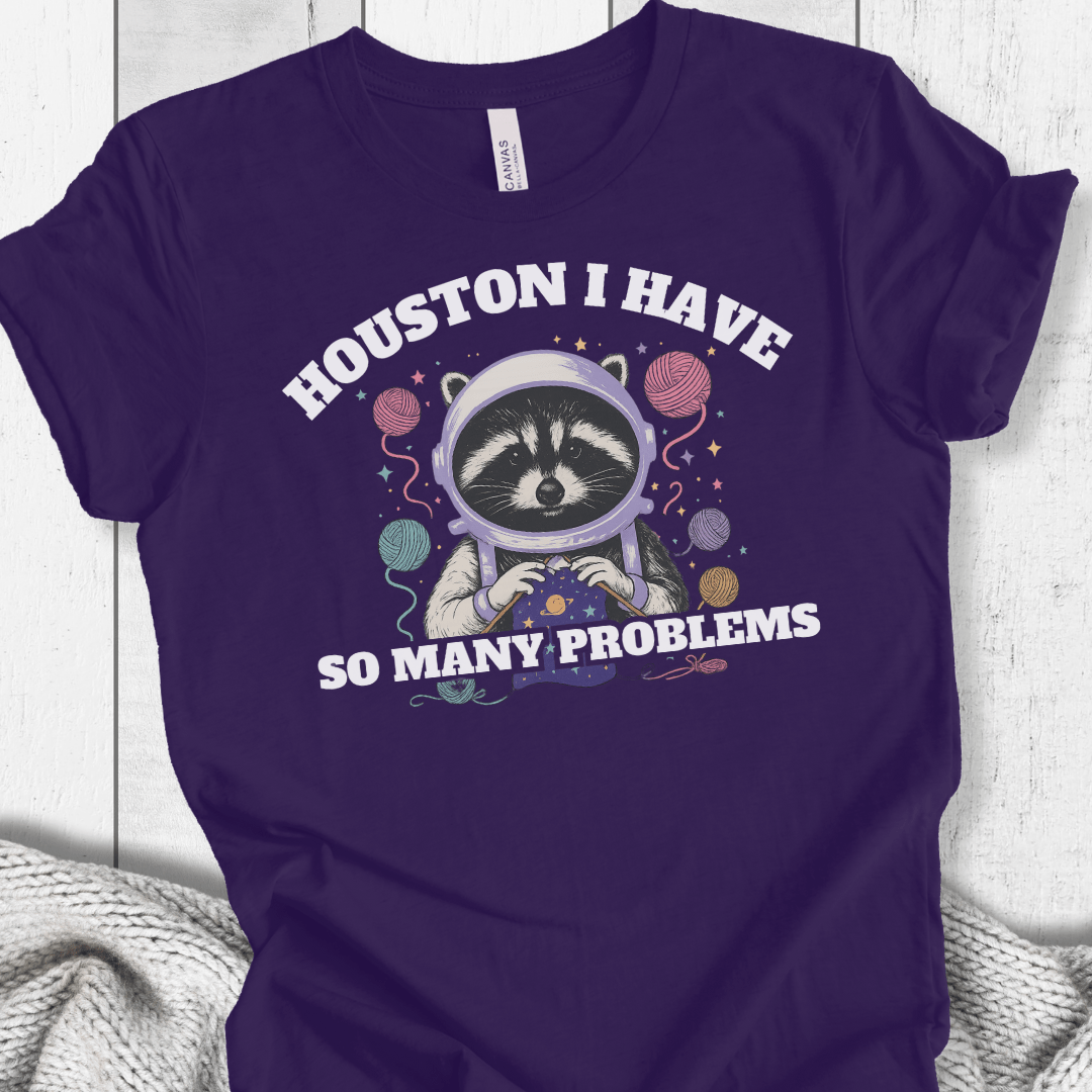 Houston T-Shirt Purple / XS