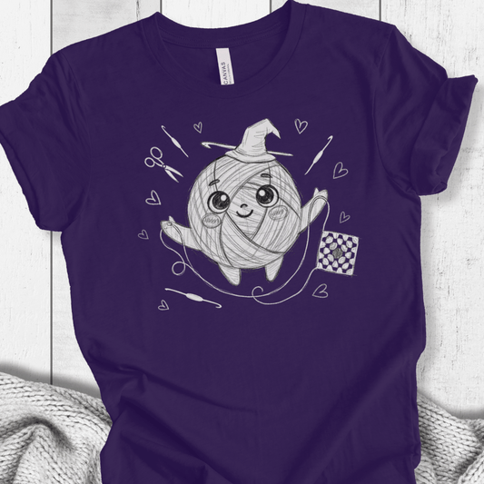 Magic Yarn T-Shirt Purple / XS