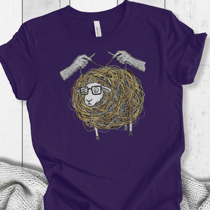 Organise the Chaos T-Shirt Purple / XS