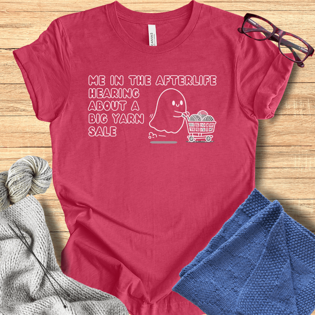 Me in the Afterlife T-Shirt Raspberry / S