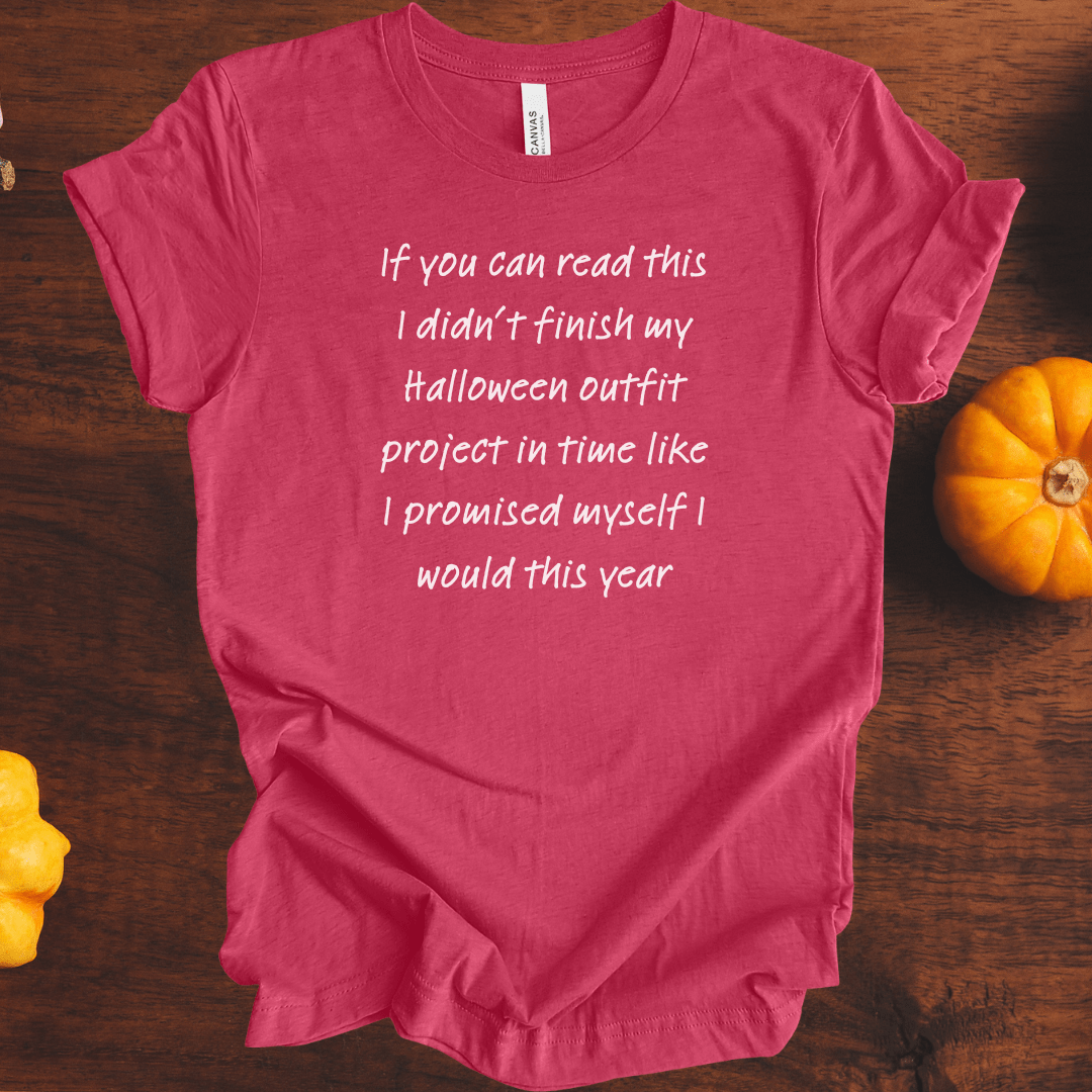 Placeholder Halloween Outfit T-Shirt Raspberry / S