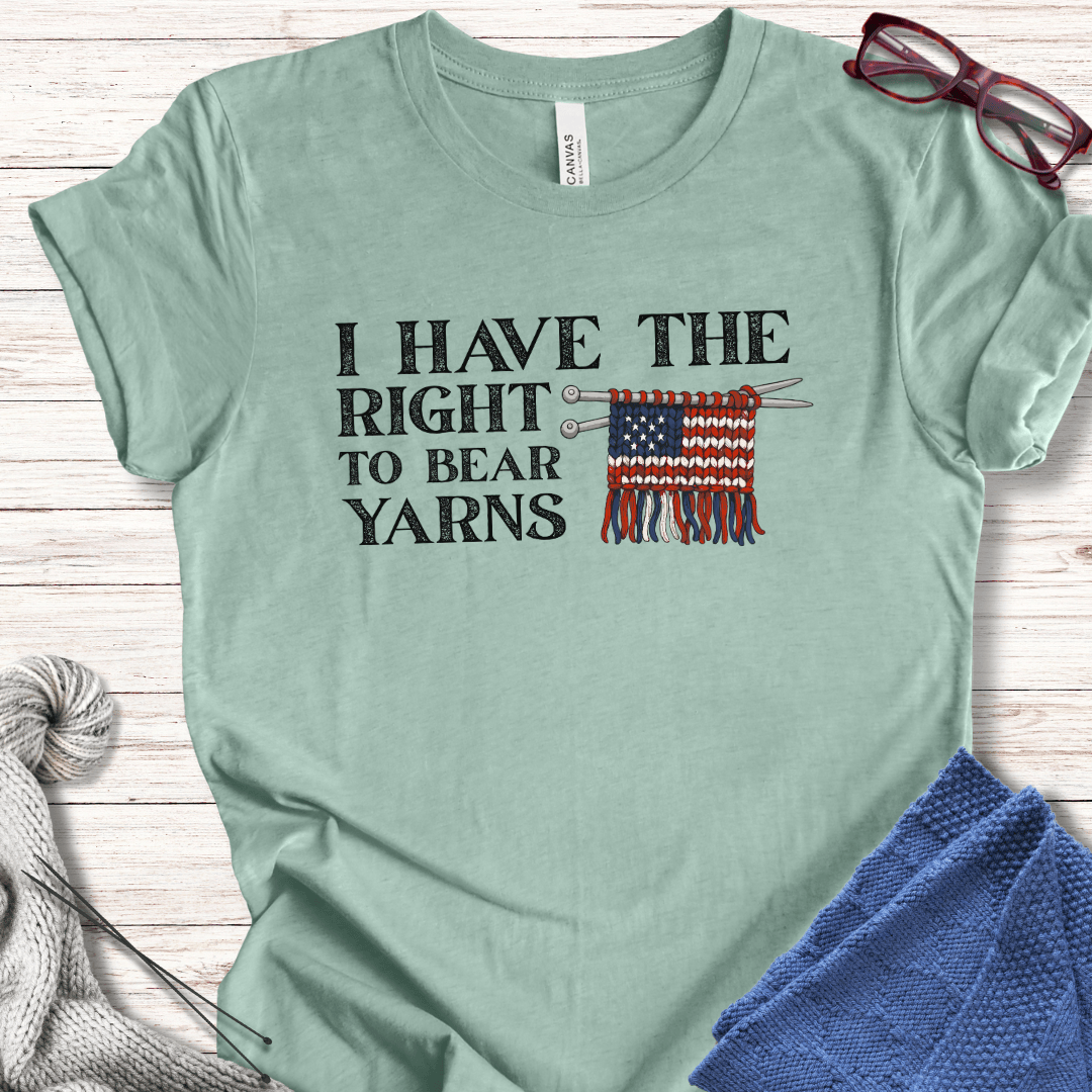 Bear Yarns Flag T-Shirt Sea Breeze / S