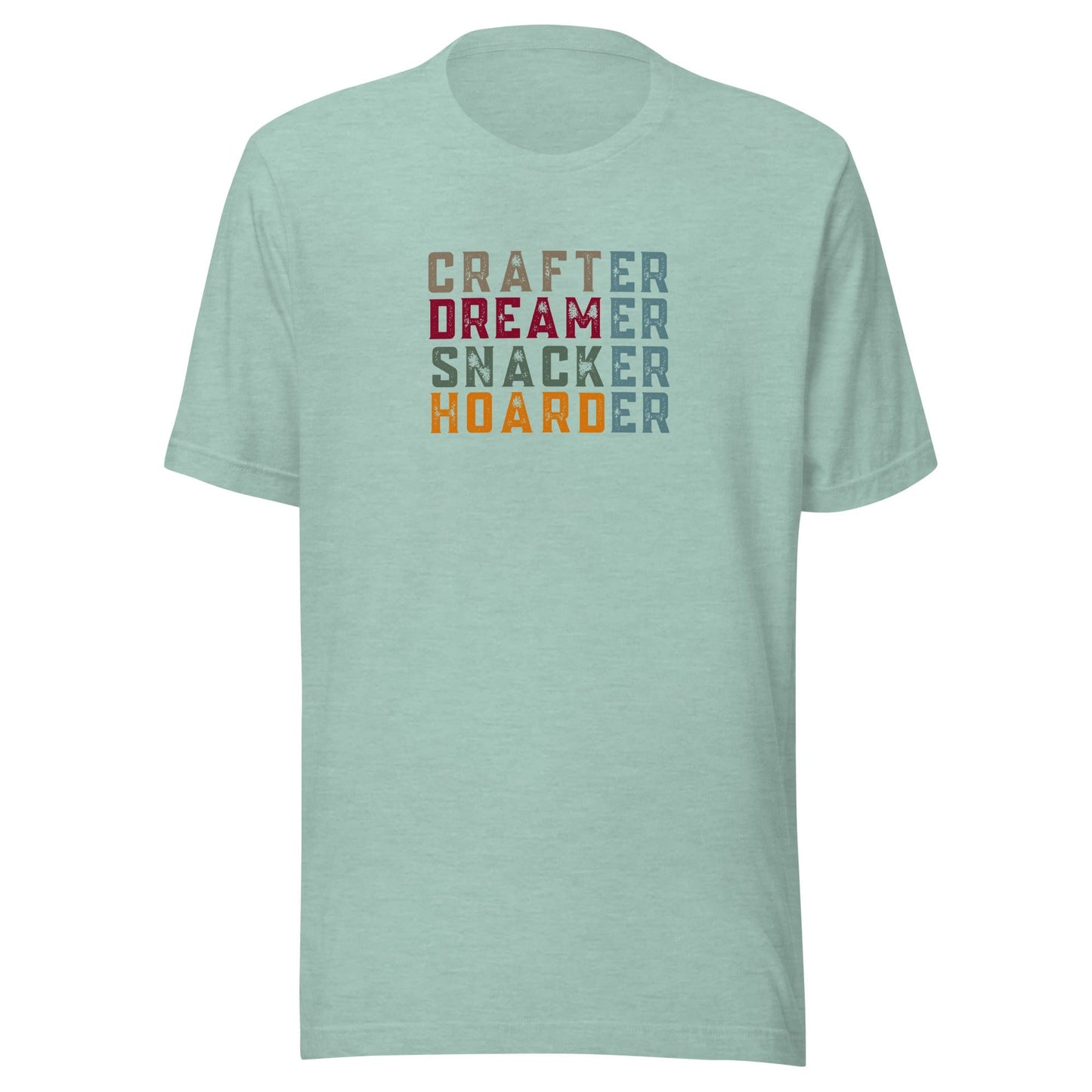 Crafter / Dreamer (no border) T-Shirt Sea Breeze / S