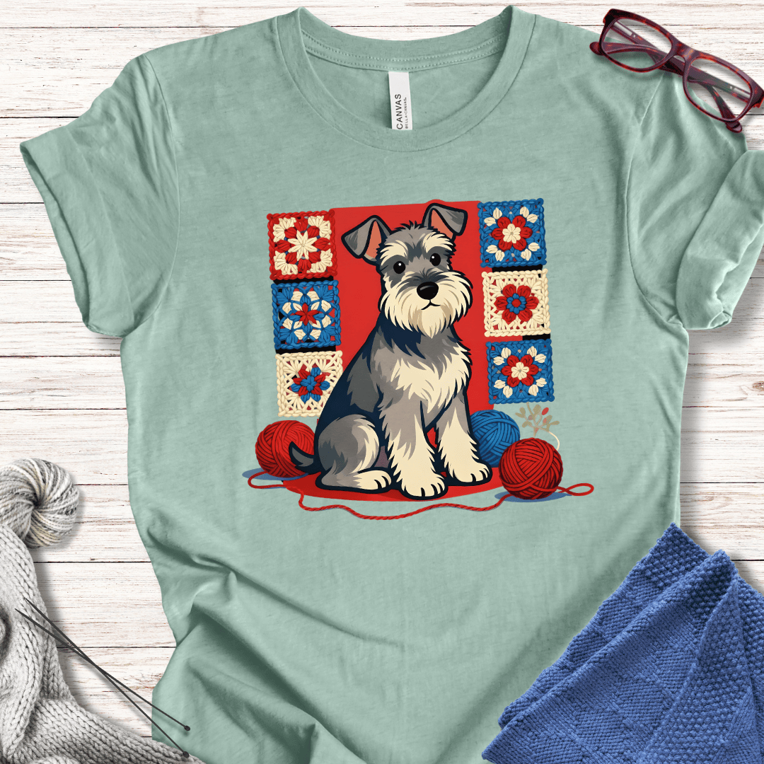 Dogs & Yarn T-Shirt Sea Breeze / S