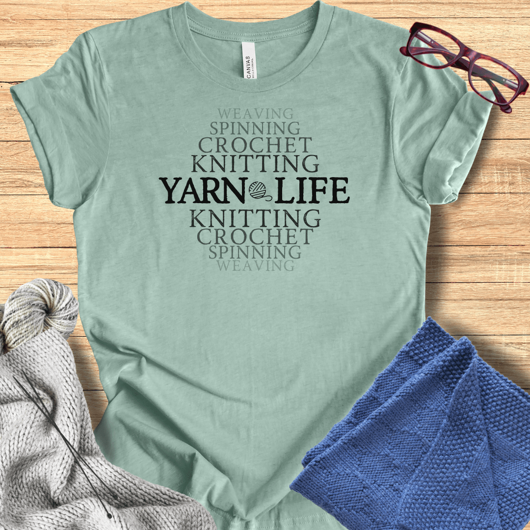 Fading Yarn Life T-Shirt Sea Breeze / S