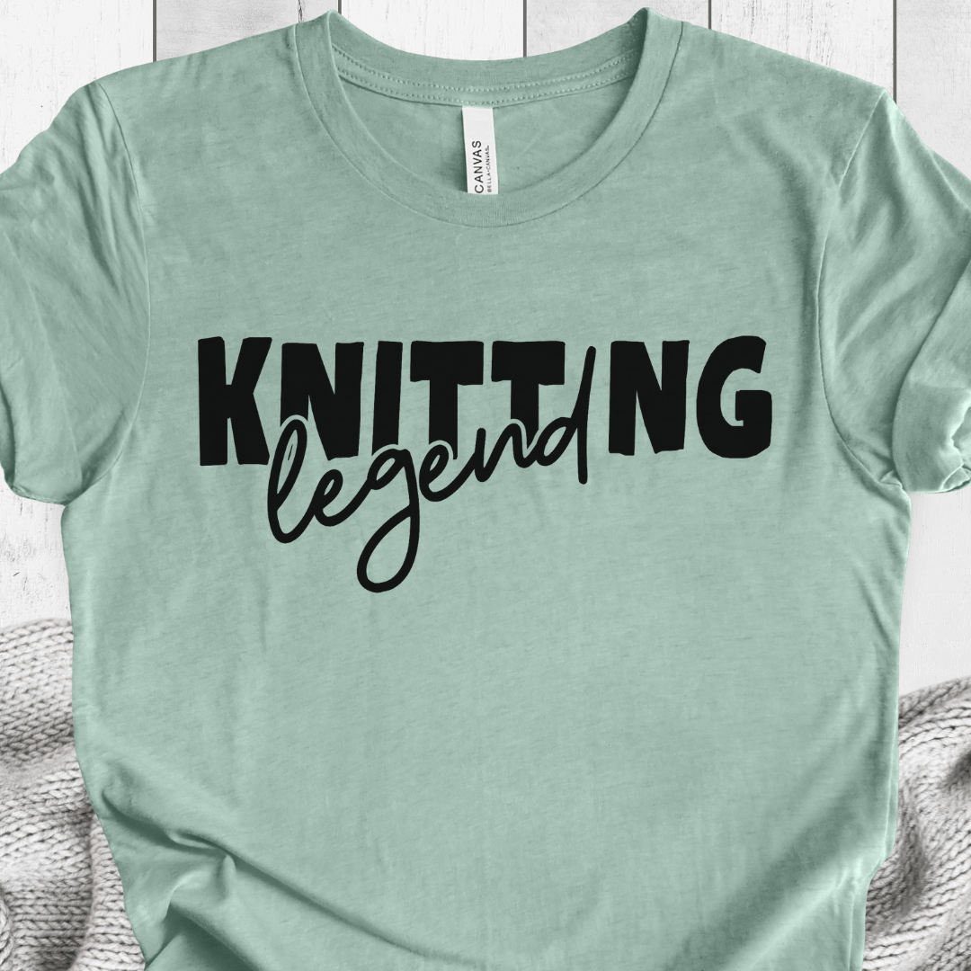 Knitting Legend T-Shirt Sea Breeze / S