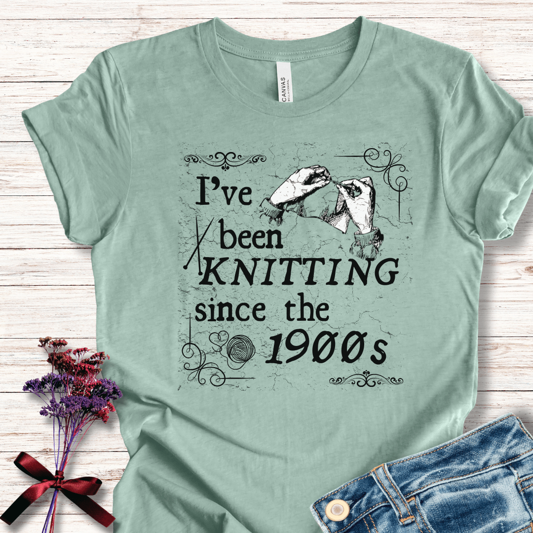 Knitting Since the 1900s T-Shirt Sea Breeze / S