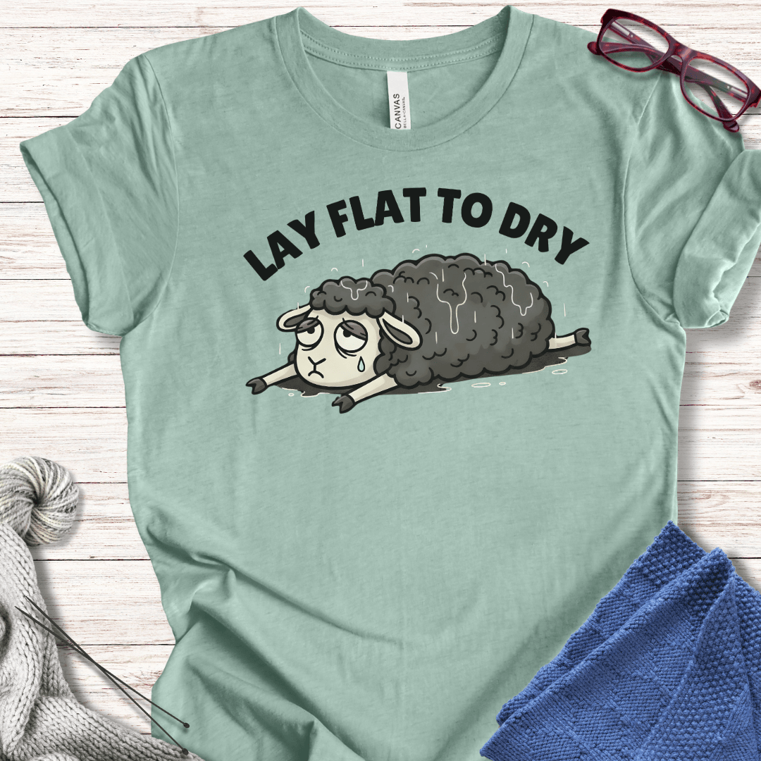 Lay Flat to Dry Sheep T-Shirt Sea Breeze / S
