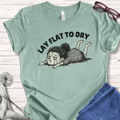 Lay Flat to Dry Woman T-Shirt Sea Breeze / S