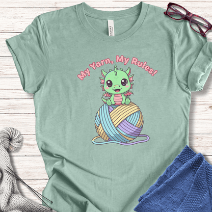 My Yarn My Rules T-Shirt Sea Breeze / S